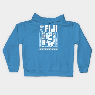 FNRU Fiji Rugby Fan Memorabilia Flying Fijians Kids Hoodie